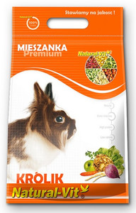 Natural-Vit Complete Food for Rabbits Premium 500g