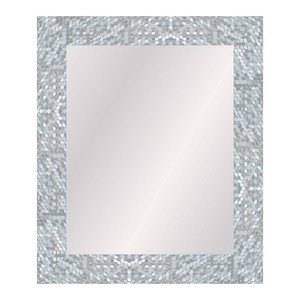 Mirror Honey 40 x 50 cm, silver frame