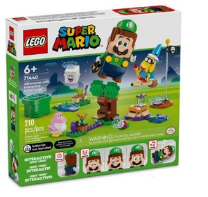 LEGO Super Mario Adventures with Interactive LEGO Luigi 6+