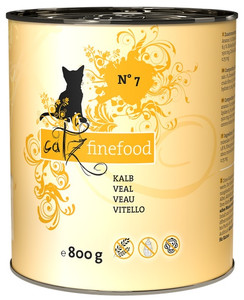 Catz Finefood Cat Food Veal N.07 800g