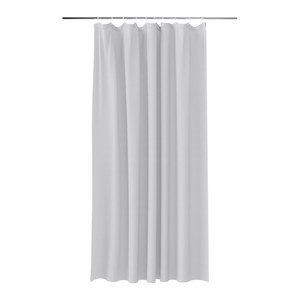 GoodHome Shower Curtain Kina 180 x 200 cm, grey