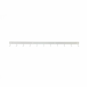 Rack with Hooks 80, white