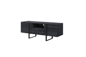TV Cabinet Verica 150 cm, charcoal/black legs