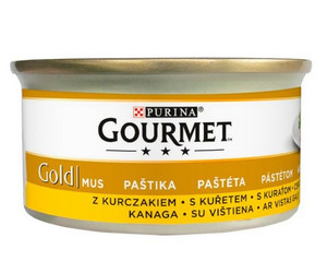 Gourmet Gold Cat Food Mousse with Chicken 85g