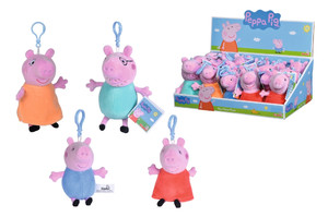 Peppa Pig Soft Plush Pendant Toy, 1pc, assorted models, 0+