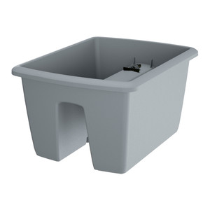 Railing Planter for Balcony Rail Respana Railing 40cm, grey