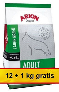 Arion Dog Food Original Adult Large Lamb & Rice 13kg (12+1kg)