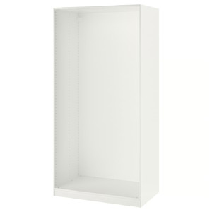 PAX Wardrobe frame, white, 100x58x201 cm