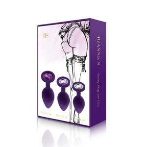 Rianne S Booty Plug Set 3x Purple