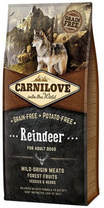 Carnilove Dog Food Reindeer Adult 12kg