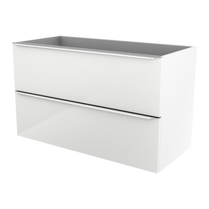 Wall-mounted Basin Cabinet GoodHome Imandra 100cm, white
