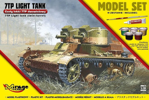 Mirage Model Kit Light Tank 7TP 14+