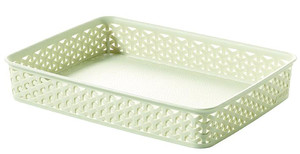 Curver Storage Basket A4, light beige