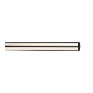 Curtain Pole Colours 19 mm 160 cm, nickel