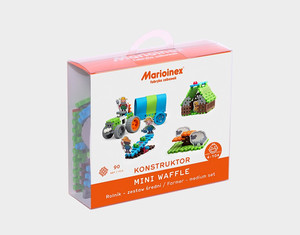 Marioinex Waffle Mini Blocks Farmer Medium Set 4+