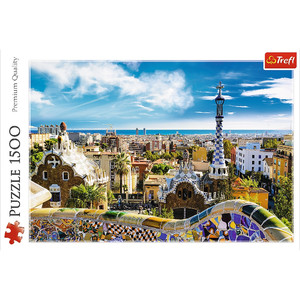 Trefl Jigsaw Puzzle Park Guell, Barcelona 1500pcs 12+