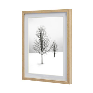 GoodHome Aluminium Picture Frame Banggi 18 x 24 cm, wood effect