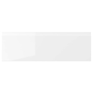 VOXTORP Drawer front, high-gloss white, 60x20 cm