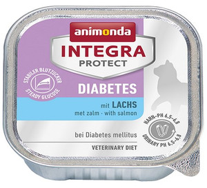 Animonda Integra Protect Diabetes Cat Food with Salmon 100g