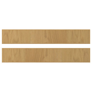 SINARP Drawer front, oak veneer, 60x10 cm