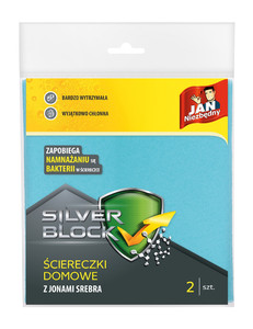 Cleaning Wipes Silver Block 2pcs