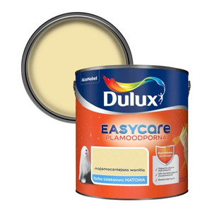 Dulux EasyCare Matt Latex Stain-resistant Paint 2.5l delicious vanilla