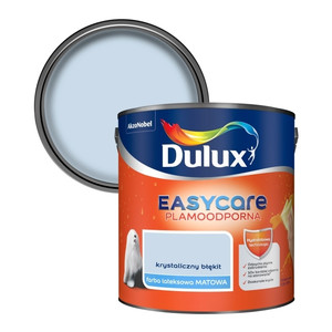 Dulux EasyCare Matt Latex Stain-resistant Paint 2.5l crystal blue