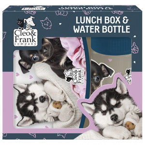 Lunch Box & Water Bottle Set Cleo & Frank