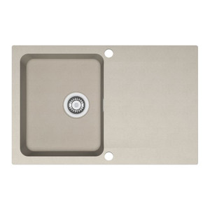 Franke Sink with Siphon Oid 1-bowl 78 x 50 cm, beige