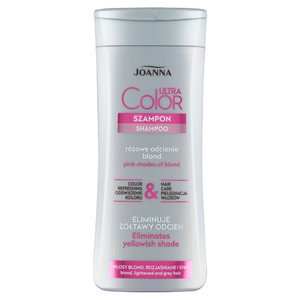 Joanna Ultra Color System Shampoo for Blond Hair, Light and Gray 200ml