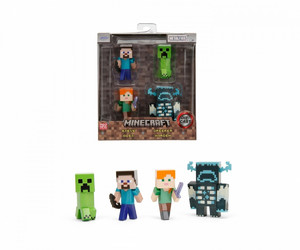 Jada Minecraft Metal Figure Set 4-pack 6 cm 8+