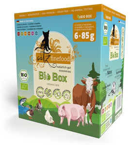 Catz Finefood Bio Cat Food Multipack I N.503-513 6x85g