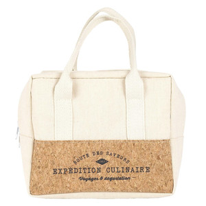 Lunch Bag Refreshing Cork 3l, beige