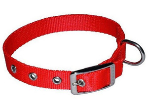 Chaba Classic Dog Collar Lux 25mm x 50cm, red