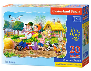 Castorland Children's Puzzle Big Turnip 20pcs 4+