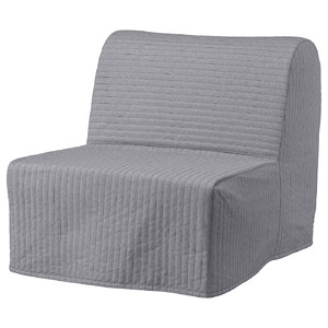 LYCKSELE MURBO Chair-bed, Knisa light grey