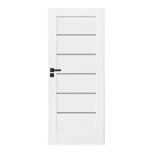 Non-rebated Internal Door Toreno 70, right, chalk white