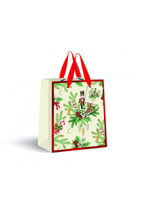 Premium Christmas Gift Bag, Medium, 18x23x10 cm, set