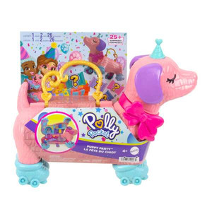 Polly Pocket Dolls Puppy Party Playset HKV54 4+