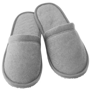 TÅSJÖN Slippers, grey, L/XL