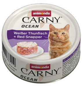 Animonda Carny Ocean Cat Food White Tuna & Red Snapper 80g