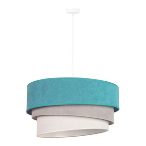 Pendant Lamp Pastelove Trio 1 x E27, turquoise