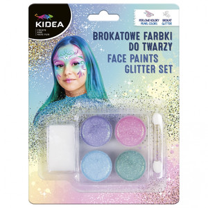 Face Paints Glitter Set 4 Colours