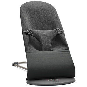 BABYBJÖRN - Bouncer Bliss - Charcoal Grey, 3D Jersey