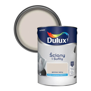 Dulux Walls & Ceilings Matt Latex Paint 5l glamour grey