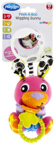 Playgro Peek-A-Boo Wiggling Bunny 0+