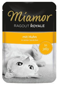Miamor Ragout Royale Cat Food with Chicken in Jelly 100g