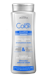 Joanna Ultra Color System Shampoo for Blond, Light and Gray Hair 400ml