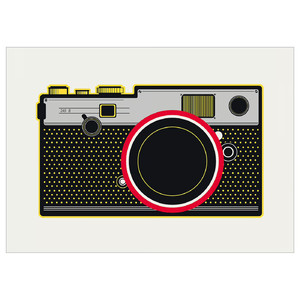 PJÄTTERYD Picture, snapshot, 70x50 cm