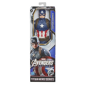 Marvel Avengers Titan Hero Series Collectible Captain America Action Figure 4+
